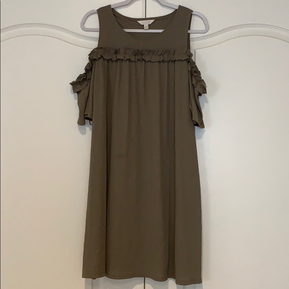 Hunter green dress